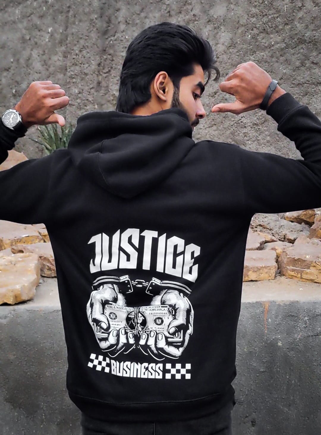 Justice Men's Hoodie